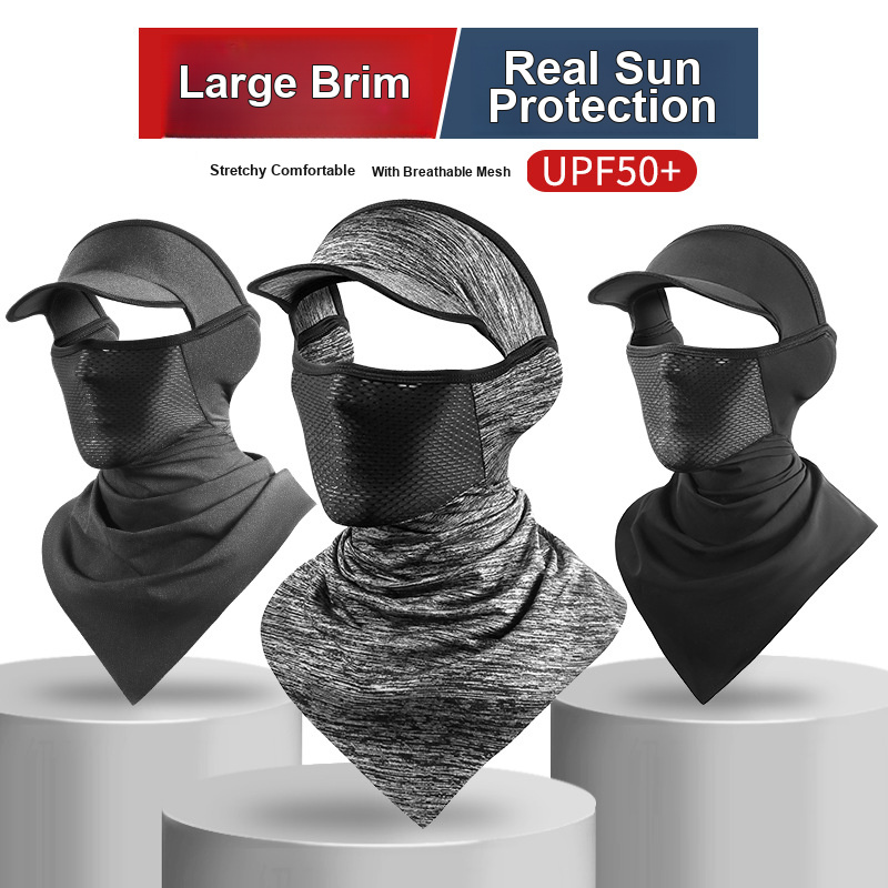 Fishing Mask Sun Protection - Sun Protection Cycling Face Mask Breathable