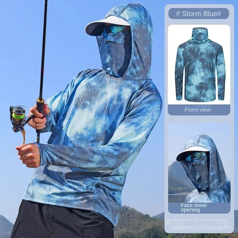 2026Camouflage Fishing Shirts  - Fishing Shirt Uv Protection ulasan dan harga