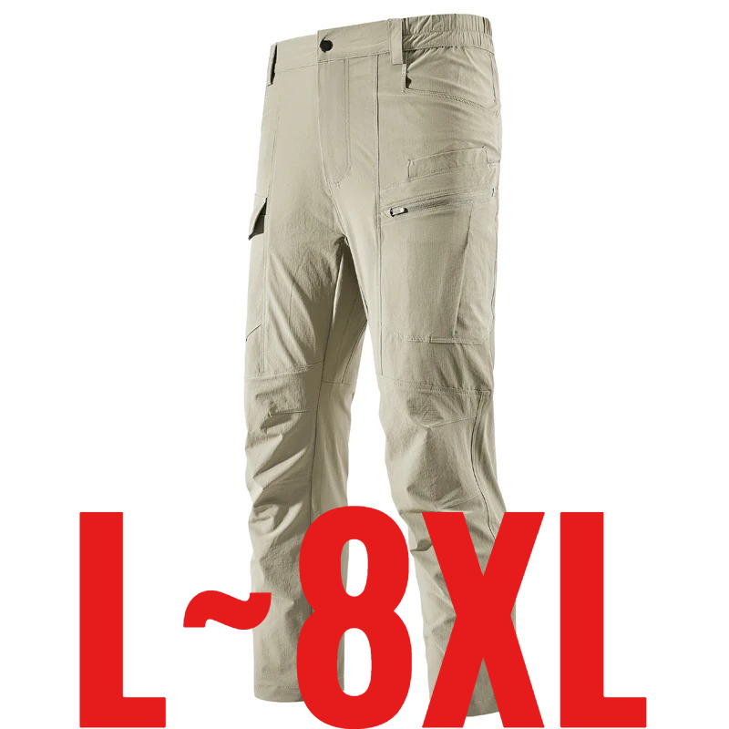 Plus Size 8XL Men's Casual Pan - Fishing Pants Waterproof ulasan dan harga