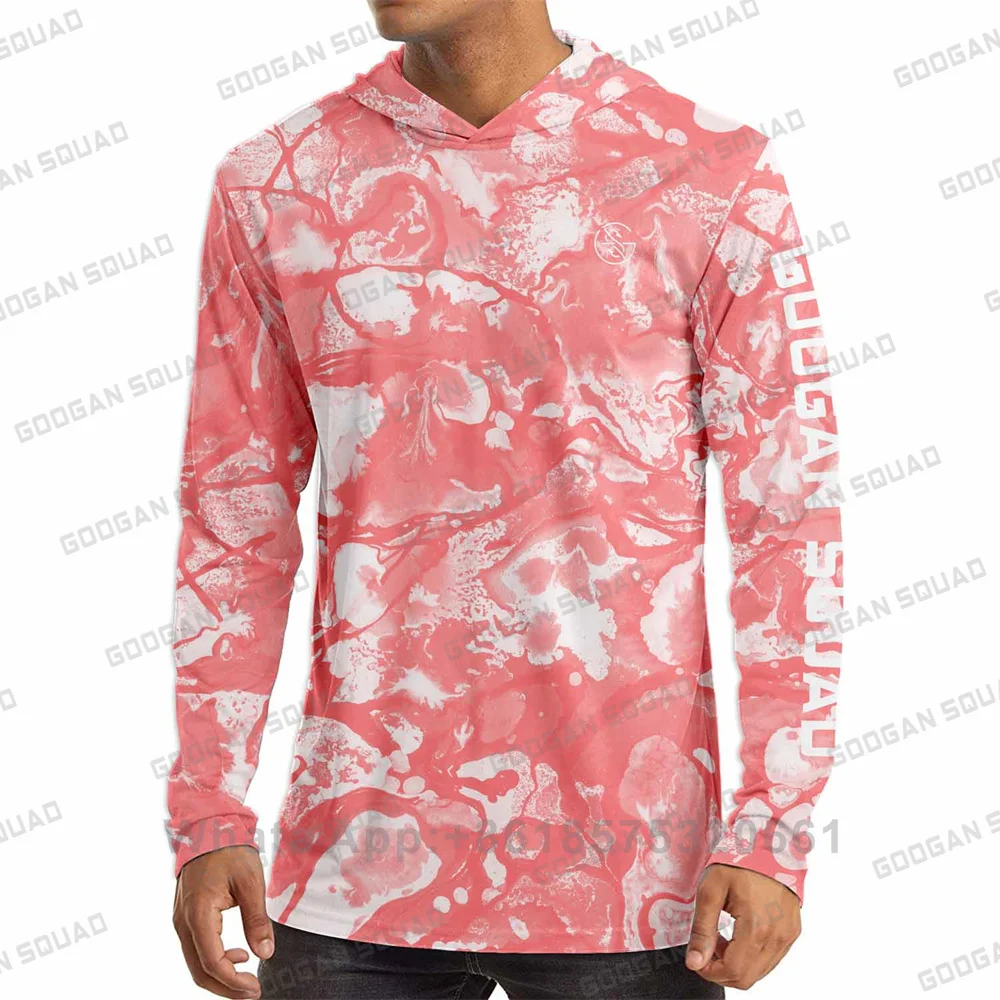 GOOGAN SQUAD Men's Long Sleeve - Fishing Shirt Uv Protection ulasan dan harga
