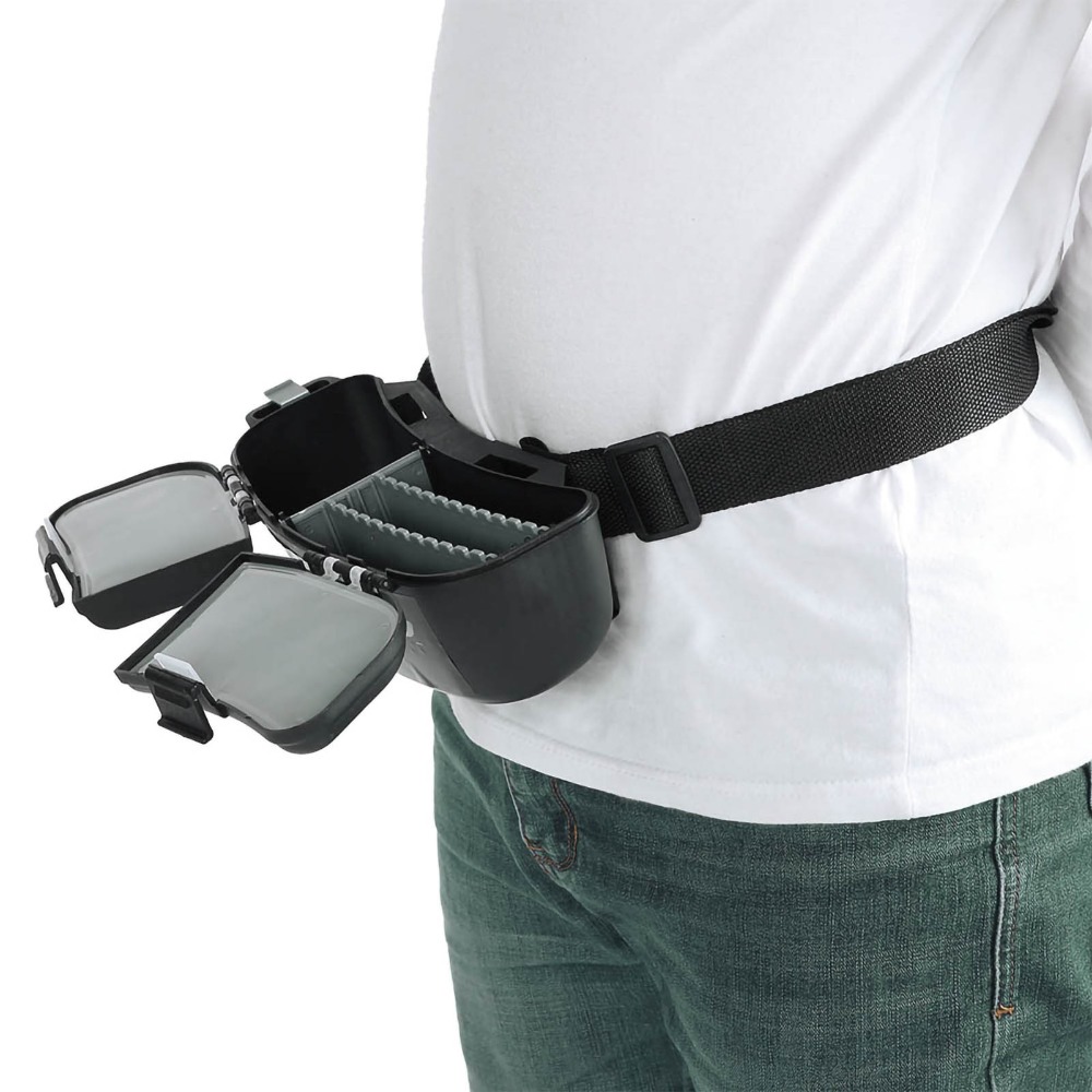ABS Fishing Waist Bag Adjustab - Fishing Belt ulasan dan harga
