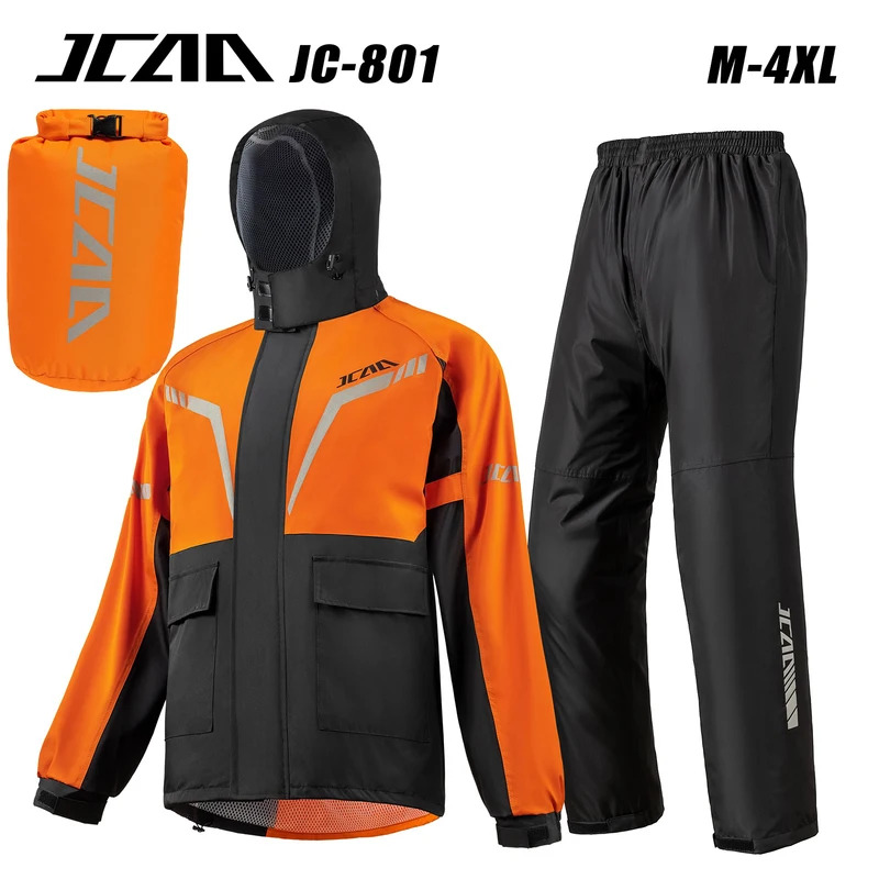 Waterproof Motorcycle Rain Sui - Fishing Rain Suit ulasan dan harga