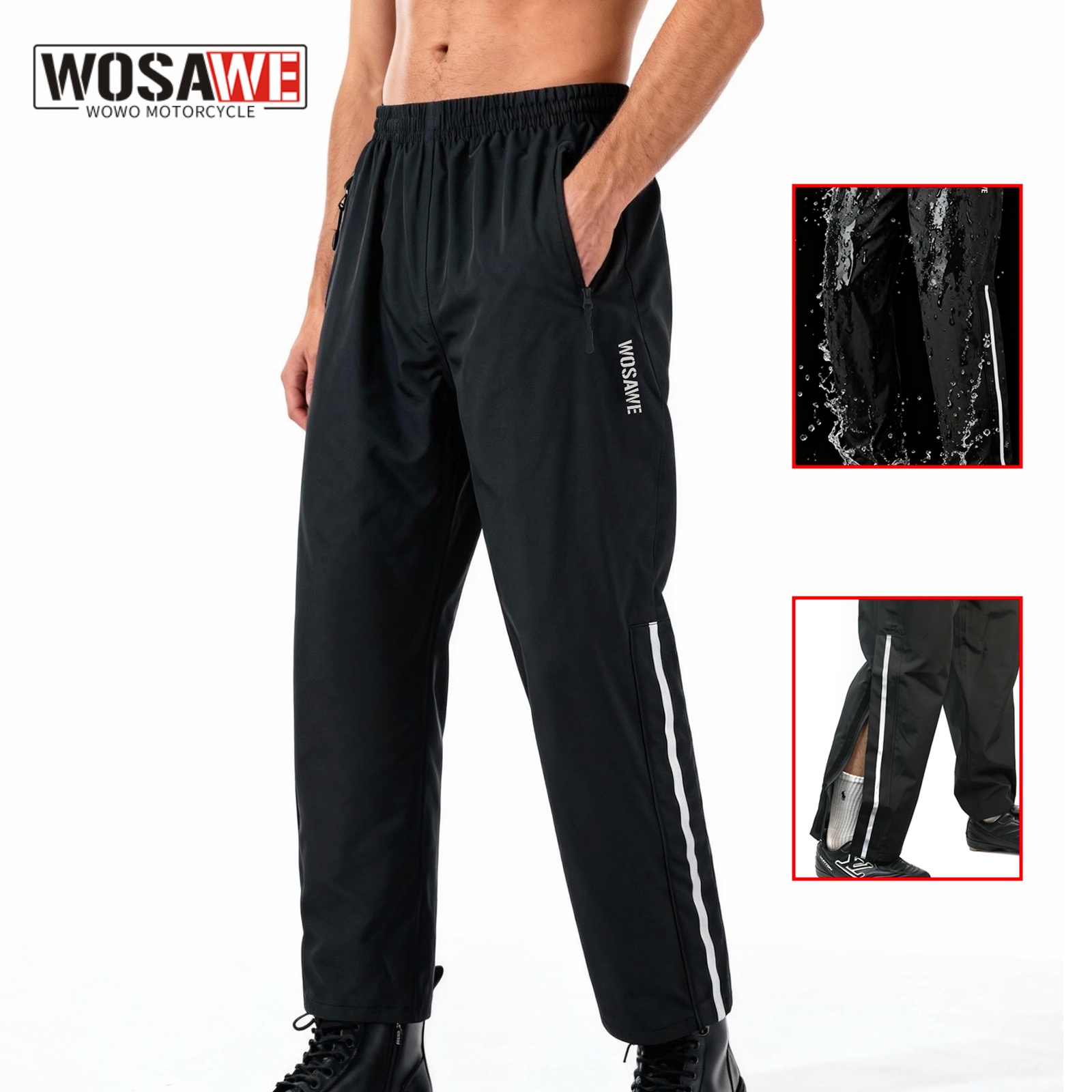 WOSAWE Motorcycle Motorbike Ra - Fishing Rain Suit ulasan dan harga