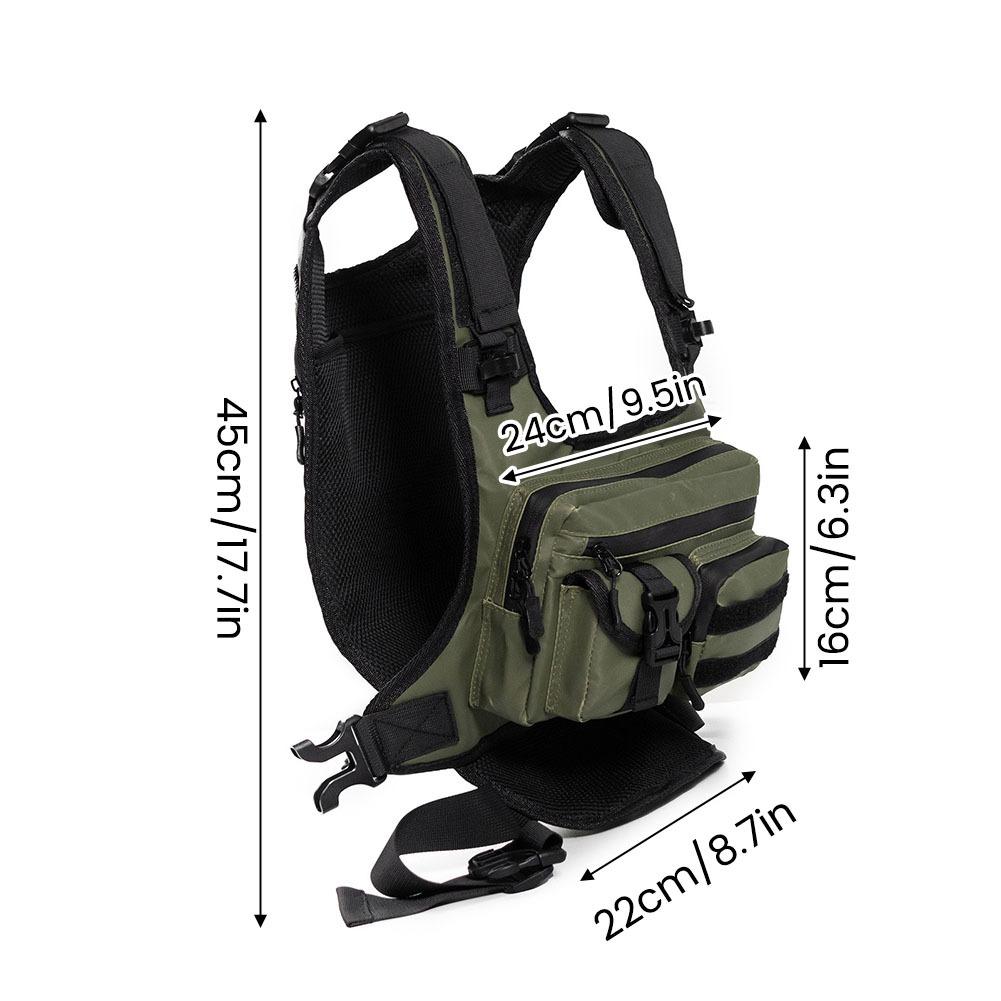 Multi Pocket Outdoor Tactical  - Fishing Bag Waterproof ulasan dan harga
