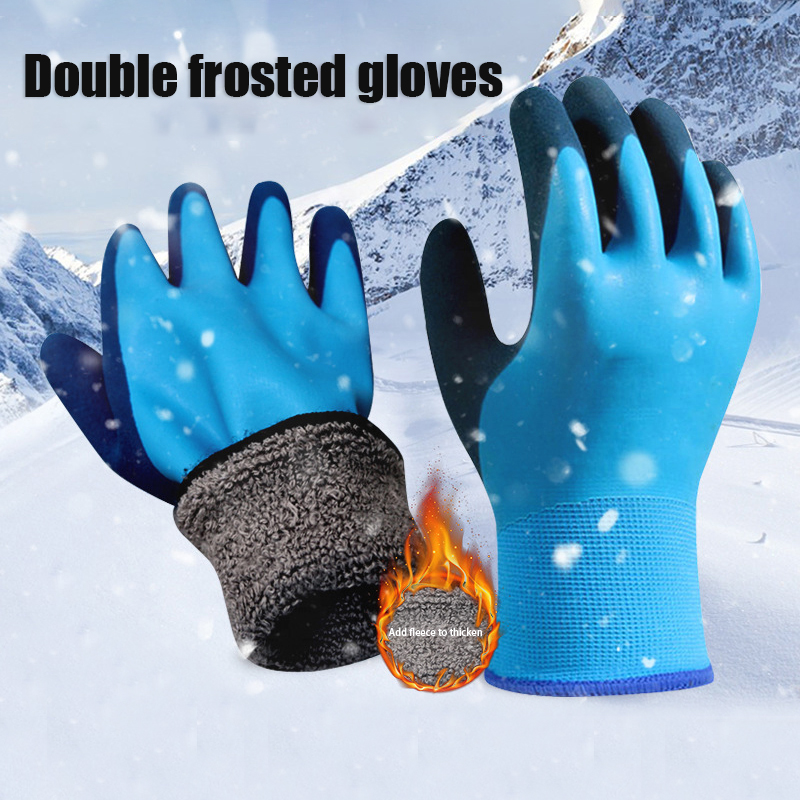 -30 Degrees Cold Storage Anti- - Fishing Gloves ulasan dan harga
