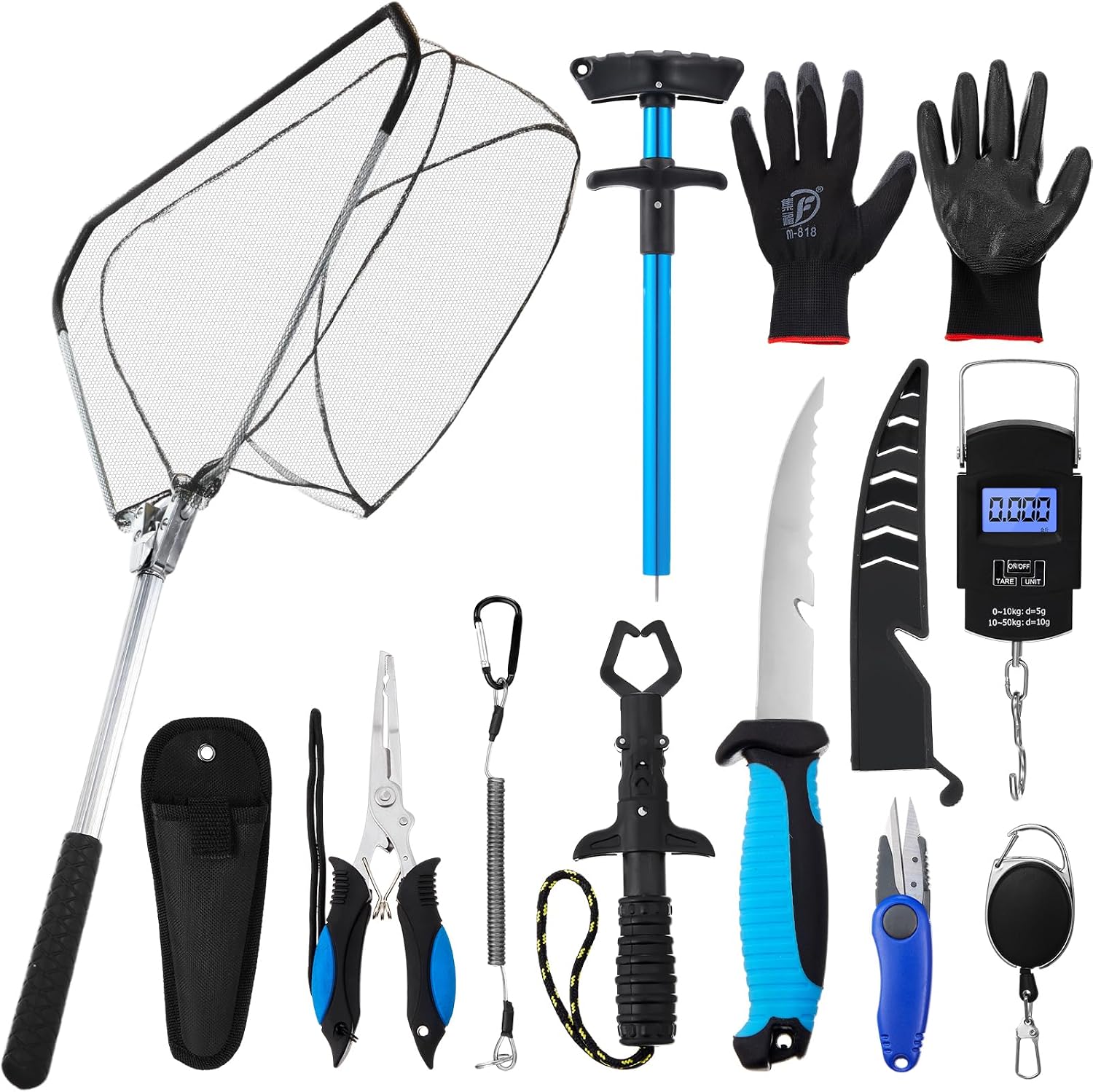 10 Pcs Multi Function Fishing  - Fishing Gloves ulasan dan harga