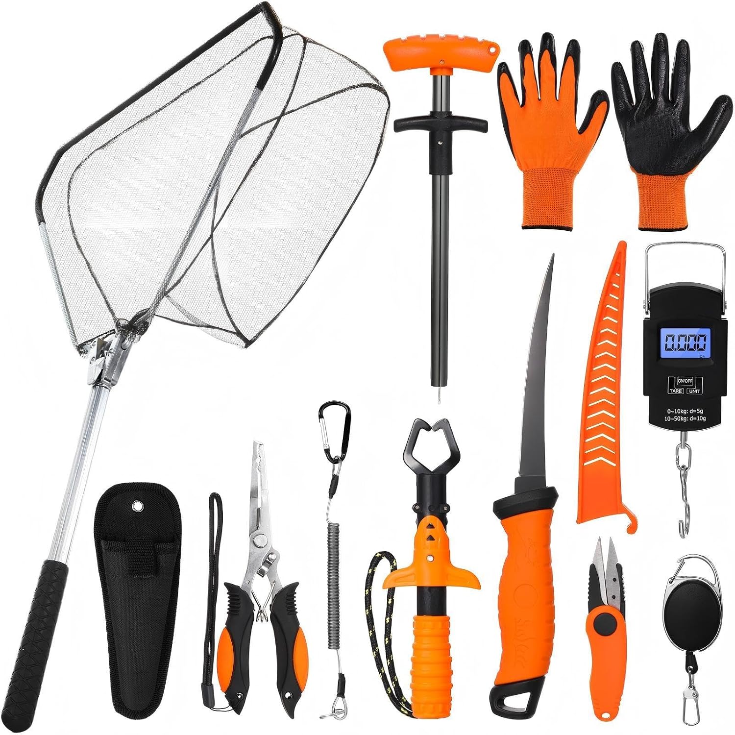 10 Pcs Multi Function Fishing  - Fishing Gloves ulasan dan harga