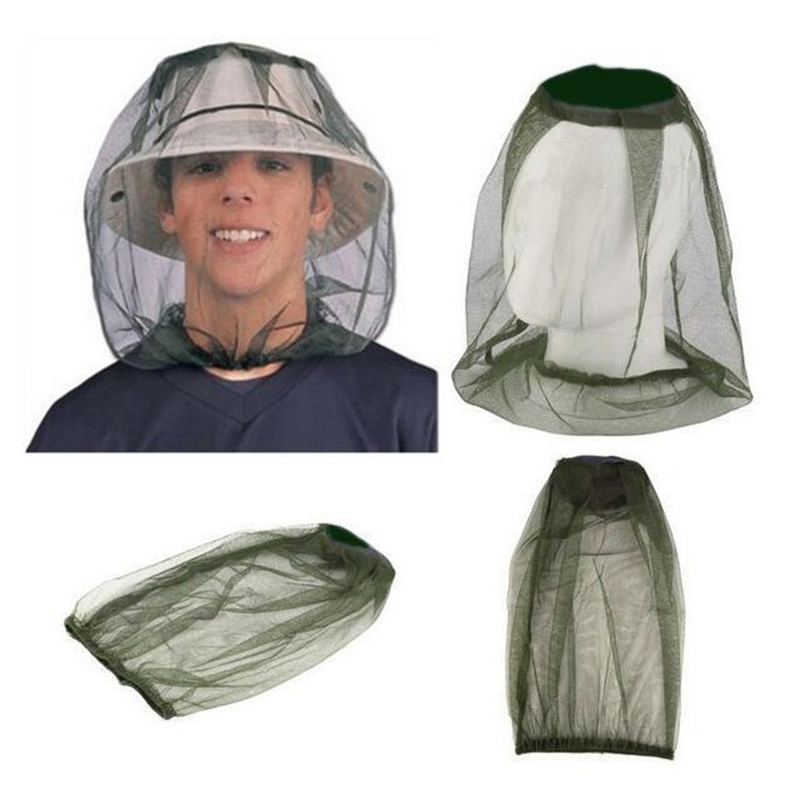 Mesh Head Net Fishing Hat Anti - Fishing Hat ulasan dan harga
